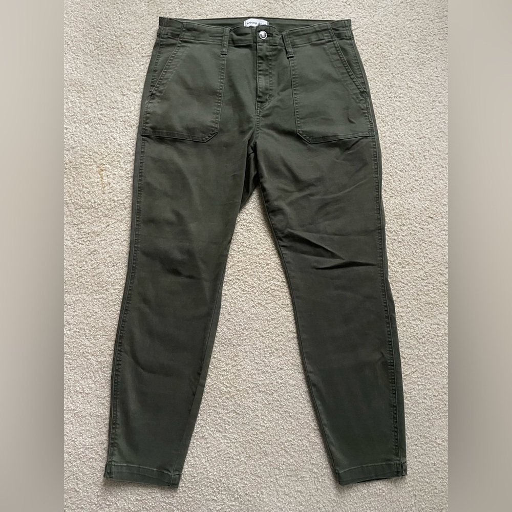Studio Blue Olive Green Trousers